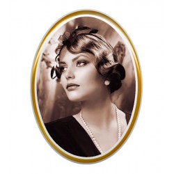 zdjęcie nagrobne sepia