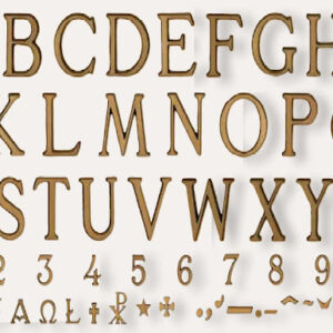 Caggiati Romano litery