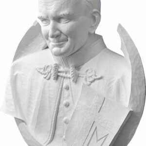 Jan Paweł II płaskorzezba 70x80 cm