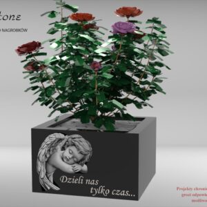 Misa na kwiaty na nagrobek