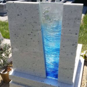 szkło do nagrobka dziecięcego