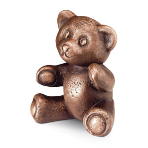 rzeźba misia na nagrobek