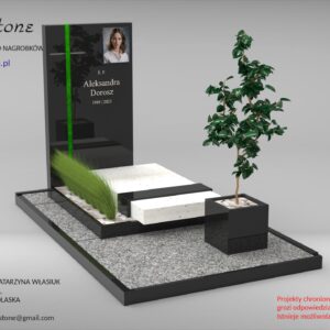 nagrobek urnowy nowoczesny